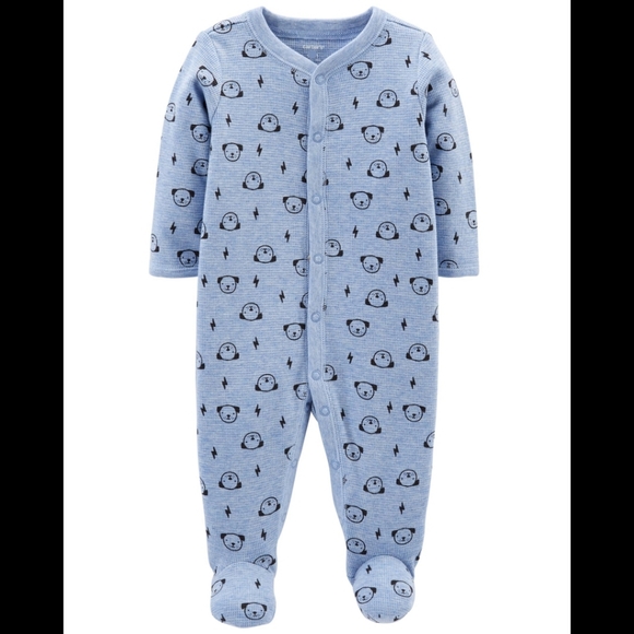 Carter's Other - CARTER'S Preemie Dog Snap-Up Thermal Sleep & Play